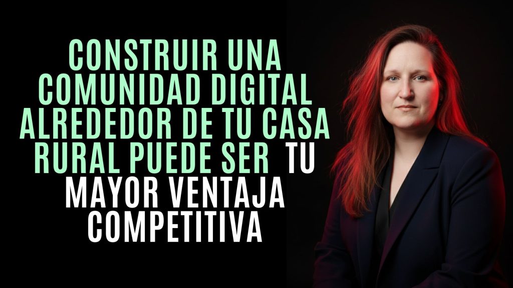 ESTRELLA SOBRINO LOS RURALISTAS COMMUNITY MANAGER CASA RURAL