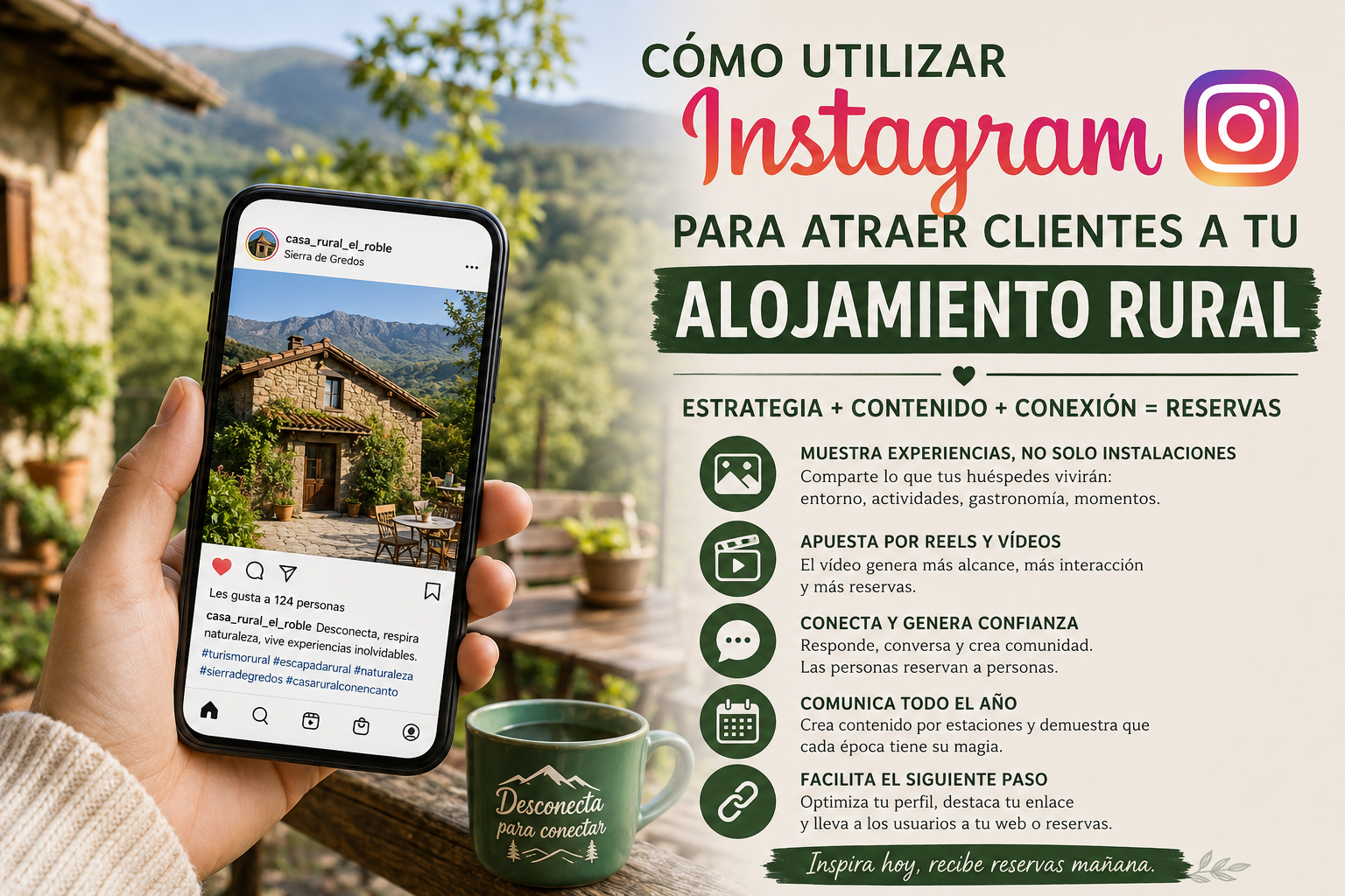 INSTAGRAM CASA RURAL LOS RURALISTAS ESTRELLA